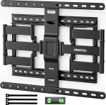 monTEK Ultra Slim TV seinakinnitus p&ouml;&ouml;rlev 43-90-tollistele teleritele, 1,1-tolline &otilde;huke telerihoidik, t&auml;ielikult liikuv seinakinnitus, topelt p&ouml;&ouml;rlev, max. VESA 600 x 400 mm, kuni ~ 60 kg