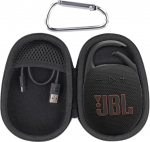 Aenllosi k&otilde;vakott, mis &uuml;hildub JBL Clip 5 Bluetooth k&otilde;larikarbiga, JBL kaasaskantav veekindel tolmukindel k&otilde;larikott (ainult kott) (must)