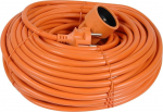 Debflex 344259 Plastikmantliga pikenduskaabel HO5VV-F 3G1.5, oranž, 25 m