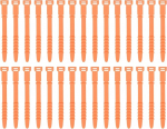 uxcell 30 tk Silikoon Zip Ties 4.5 tolli korduvkasutatavad kaabli sidemed Elastne kaablijuhtme korraldaja rihmad juhtmete juhtmete juhtmete USB laadimise juhtimise toidu s&auml;ilitamiseks, oranž