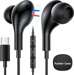 K&otilde;rvaklapid koos kaabliga iPhone 17 Air/16e, [Apple MFi Certified] k&otilde;rvaklapid USB C k&otilde;rvaklappidega, magnetilised, mikrofonikaabliga k&otilde;rvaklapid iPhone Air/17 Pro Max/16/15/Samsung S25/S24/iPad Pro jaoks