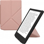 kwmobile &uuml;mbris &uuml;hildub Pocketbook Verse/Verse Pro/Verse Color/Vivlio Light/Light HD &uuml;mbrisega - Kunstnahast &uuml;mbris - eReader kaitsev &uuml;mbris - Kate Rose Gold