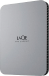 LaCie Mobile Drive Moon 5TB Portable External Hard Drive 2.5 Inch Mac & PC Silver with Data Rescue Service (STLP5000400)