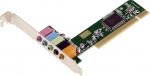 Kalea-Informatique Chipset CMI8738/PCI-SX helikaart PCI-portile 4 kanaliga