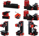 CGOLDENWALL Mini DIY Machine 24W 8 in 1 Mini Lathe 20000RPM Didactic Metal Set for Student DIY Works