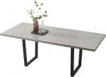 JIEXI Dining Set with Extendable Dining Table and 4/6 Chairs, Table Height 76 cm, Table Width 90 cm, Extendable from 130 to 170 cm (Extendable Table)