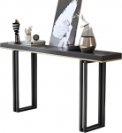 Konsolen-Sofa-Tische, schmaler Konsolentisch, Konsolentisch, Eingangstisch aus Massivholz, moderner Wand-Beistelltisch, Eisenrahmen, superschmaler Konsolentisch, Eingangsbar-Geh&auml;use, Eingang