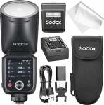 GODOX Flash V100 C Camera Flash for Canon EOS, V100C 100W Touchscreen Speedlite, TTL HSS 1/8000s Sync Flashes, Compatible with Canon R6 Mark II, R10, R7, R5, R6, RP, 5D Mark IV, 6D Mark II