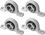 QUARKZMAN pakett 4 KP005 Pillow Block laagrid 8 mm puuriga laagrikorpus tsingisulamist P6 (ABEC3)