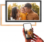 AGFA Photo - Realiview APF2400 WiFi 24" LCD puuteekraaniga fotovideokuvar Kella Ilmateade Automaatne p&ouml;&ouml;rlemine M&auml;lu 32GB App Frameo iOS/Android