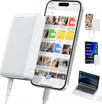 NEWQ k&otilde;vaketas telefonile ja arvutile: USB-m&auml;luseade, fotom&auml;lupulk iPhone'ile, Macbookile, &uuml;hildub Apple iOS ja Androidiga, mobiiltelefoni varundamine, pildid, videod jne (2TB).