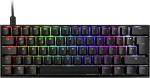 Ducky &uuml;hildub Mecha Mini m&auml;nguklaviatuuriga, MX Silent Red, RGB LED - must