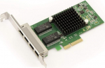 KALEA-INFORMATIQUE 4-portiline Gigabit Ethernet v&otilde;rgu kontroller kaart PCIe x4 porti Intel I350-T4 kiibistikuga