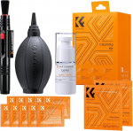 K&F Concept kaamera puhastuskomplekt objektiivi ja objektiivi puhastamiseks fototuuri jaoks (sisaldab objektiivi spen, l&otilde;&otilde;tsad, mikrokiudlappi, niiskeid salvr&auml;tikuid ja vedelat puhastusvahendit)