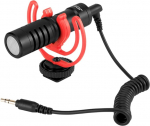 JOBY JB01643-BWW Wavo kaasaskantav kompaktne mikrofon kaamera k&uuml;lma kinga Rycote vibratsioonivastase kinnituse ja karusnahast tuuleklaasiga nutitelefoni, CSC, videokaamera, mikrofonitelefoni, YouTube'i jaoks