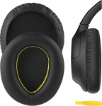 GEEKRIA QuickFit asendusk&otilde;rvapadjad Sony WH-CH700N, WH-CH710N, WH-CH720N jaoks - m&auml;luvahust ja nahast k&otilde;rvapadjad - mustad