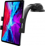 woleyi Car Mount Tablet armatuurlaud, tahvelarvuti ja mobiiltelefoni hoidja auto iminapakett Ultra Stabiilne iPad Pro 12.9 Air Mini, Galaxy Tabs, iPhone Rohkem 4-13-tollised mobiiltelefonid ja tahvelarvutid