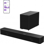 ULTIMEA 2.1ch Soundbar juhtmevaba subwooferiga, 240W tippv&otilde;imsus, VoiceMX & BassMX, rakendus 10-bandilise EQ-ga, Soundbar telerile, HDMI, optiline, Bluetooth 6.0, reguleeritav bass, Poseidon M30, 2026