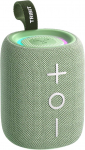 Tribit StormBox Mini+ Bluetooth-k&otilde;lar 12W 360&deg; ruumiheli, 12h m&auml;nguaeg, Bluetooth 5.4, IPX7, RGB tuled, TWS paaritus, Type-C, toetab AAC/SBC, kaasaskantav kodus/v&auml;ljas/reisil olles.