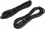 Videokaabli pikendus monitori ja tagurduskaamera jaoks 6 Pin Female videokaabel 6ft must plastist metall