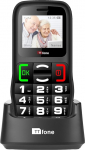 TTfone TT220 suur nuputelefon eakatele inimestele h&auml;daabi nupuga, k&otilde;nelusnupud, pikk aku, taskulamp, Bluetooth, lihtne kasutada (koos dokklaadijaga)