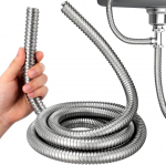 TEHAUX 3M kaablikaitsetoru metallist keermestatud voolik kaabli jaoks kuumakindel laua TV arvuti ja kodukino jaoks