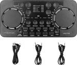 V300 Pro Live Streaming Sound Card, Bluetooth 4.0, Noise Reduction, Live Broadcast, Sound Card, Audio Mixer for Live Streaming, Rerecording, Vocals