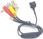 CNDST CCTV 1080P 2MP HD Mini Surveillance Camera 2000TVL 3.6 mm 90 Degree 4-in-1 TVI/CVI/AHD/960H CVBS Small Indoor Surveillance Camera for 1080P 4-in-1 TVI/AHD/CVBS/960H DVR (DST-15EXP1)