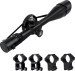 FOCUHUNTER taktikaline sihik 8-32X56SF sihiklaas laiade vahemaade jaoks Zero Stroke Mil-Dot Reticle k&uuml;lgmine ratas koos tasuta 20 mm ja 11 mm Picatinny Raili paigaldusega.