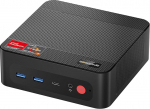 BOSGAME P4 Plus Dual 2.5G LAN Mini Gaming PC, AMD Ryzen 7 5825U protsessor (kuni 4,5 GHz), Windows 11 Pro miniarvuti, 16 GB DDR4 RAM, 512 GB PCIe 3.0 SSD, Mini Gaming Desktop PC