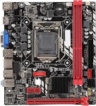 DDR3 Gaming emaplaat, arvuti emaplaat Corei7, I5, I3 (LGA1155) Core protsessoritele 2 DDR3 100M v&otilde;rguliidesega