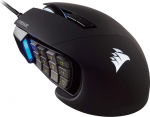 Corsair, USB Scimitar Pro RGB - MMO m&auml;nguhiir - 16 000 DPI optiline andur - 12 programmeeritavat k&uuml;lgmist klahvi - must