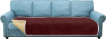 Granbest Extra Large Diivan Seat Covers 4 istekohti &uuml;lepaksus paks diivan Slipcovers lemmikloomade universaalne k&otilde;ikidel aastaaegadel (4 istekohti, veinipunane)