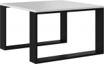 VBChome kohvilaud 67 x 67 x 40 cm Valge - Must Kohvilaud Elutoa laud Teelaud K&otilde;rvallaud Diivanilaud Kaasaegne elutoa kontor Valge - Must