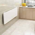 An der Wand montierter Klapptisch f&uuml;r kleine R&auml;ume. Platzsparender Klapptisch f&uuml;r Computer, Schreibtisch, Arbeitstisch, W&auml;schetisch zum Zusammenlegen von Kleidung, f&uuml;r Esszimmer, K&uuml;che, Aben.