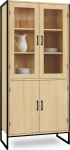 IDMarket - Detroit Highboard kapi k&otilde;rgus 176 cm 4 ust Industrial Design