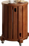 Stapelbare Hocker - Massivholz Nisttische f&uuml;r Wohnzimmer, Schlafzimmer und Balkon - platzsparende, stabile M&ouml;bel f&uuml;r kleine R&auml;ume und moderne Wohnkultur