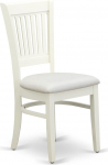 East West Furniture Vancouver 2 s&ouml;&ouml;gitoolist koosnev komplekt Linasest kangast polsterdatud puidust tammi