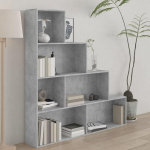 Cube Storage Organiser, 6 Cube Closet Storage Riiulid koos avatud kapiga, raamaturiiuli ruut raamaturiiulid koju, kontorisse, magamistuppa - Rustic Grey