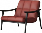 Minimalistischer Finn Einzel-Sofa-Sessel mit Tisch-Set - Ergonomische Empfangsm&ouml;bel f&uuml;r Wohnzimmer, Zahn- und Sch&ouml;nheitssalon Beratung