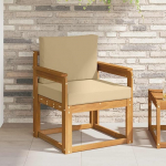 Moderne Outdoor Sofagarnitur aus langlebiger Akazie als Gartenm&ouml;bel Set Akazienholz f&uuml;r eine Moderne Garten Sofagarnitur aus Massivholz Akazie