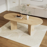 Puidust pikendatav s&ouml;&ouml;gilaud, 120/160 x 80 x 75 cm, pikendatav s&ouml;&ouml;gilaud &uuml;mardatud nurkadega, paksendatud lauaplaat, k&ouml;&ouml;gilaud 4-6 inimesele, stabiilne (A)