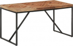 Willood s&ouml;&ouml;gilaud 140 x 70 x 76 cm Massiivne akaatsia- ja mangopuit v323548y
