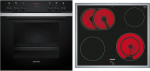 Siemens EQ211KA11, iQ300 sisseehitatud pliidikomplekt, mis koosneb HE213ABS3 pliidiplaadist, 60 x 60 cm, 3D kuuma&otilde;hu ja kiirkuumutus, EA64RGNA1E elektripliit, kahe ahelaga toiduvalmistamise tsoon, r&ouml;stitsoon, roostevabast terasest raam.