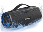 Tronsmart Mirtune S100 Bluetooth-k&otilde;lar, IPX7 veekindel, 5.3 Bluetooth, 20 tundi pikk aku kestab, v&auml;ljas peok&otilde;lar, sobib rannas, v&auml;ljas ja muudes stseenides (must)