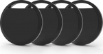 RSH Air Tracker Smart Tag, Apple Tracker Tag Pack of 4 - veekindel ja vastupidav, &uuml;hildub Apple Where is? (ainult iOS, Android ei toeta) v&otilde;tmete, kohvri, lemmikloomade kaelarihma jaoks
