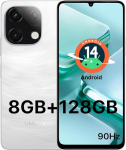 UMIDIGI G9T mobiiltelefon, Android 14 nutitelefon ilma lepinguta, 6.75 tolli 90Hz, 8GB Ram 128GB Rom1TB, 5000mAh, 13MP 8MP, Dual SIM 4G Simlock-Free mobiiltelefonid, s&otilde;rmej&auml;lg Face ID, GPS, 2.4G 5G