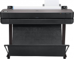HP DesignJet T630 36" (91 cm 5HB11D), Large Format Printer, Plotter, Standard A4-A0, 76 A1 Prints/Hour, Wi-Fi, Ethernet, USB, 2400x1200 dpi, Recycled Metal, 1 Year Warranty, HP Click, Black