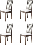 Luminexia 4er-Set Stuhlhussen,Stretch-Stuhlbez&uuml;ge,Stuhlbezug Sitzfl&auml;che,Schutzstuhlbez&uuml;ge,Waschbarer Jacquard Bezug,f&uuml;r Esszimmer,Restaurant,Zuhause,Party,K&uuml;che,Zeremonie,Hochzeitsbankett,Sitzbez&uuml;ge