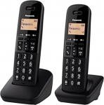 Juhtmeta telefon Duo - KX-TGB612FRB - must